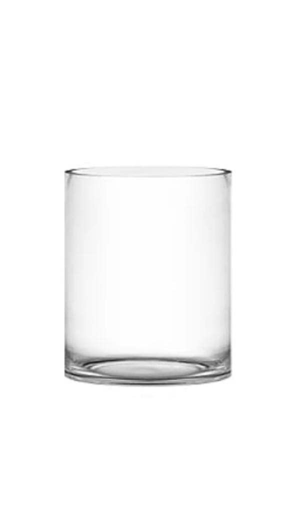 Mado gallery Glass Cylinder Vases Set of 12 Decorative Centerpieces for Home or Wedding, Bulk Cylinder Flower & Plant Vases, Candle Holders for Home Decoration and Wedding Centerpieces