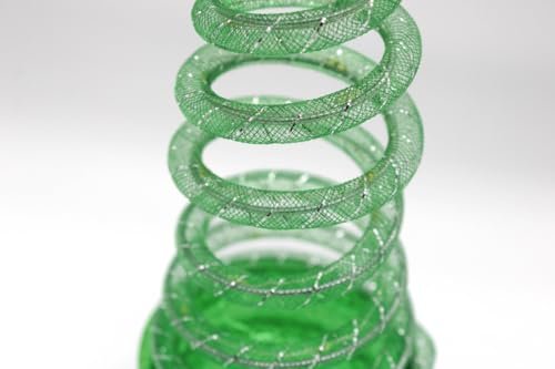 Rotating Spiral LED Mini Christmas Tree – 28 cm | Mado Gallery