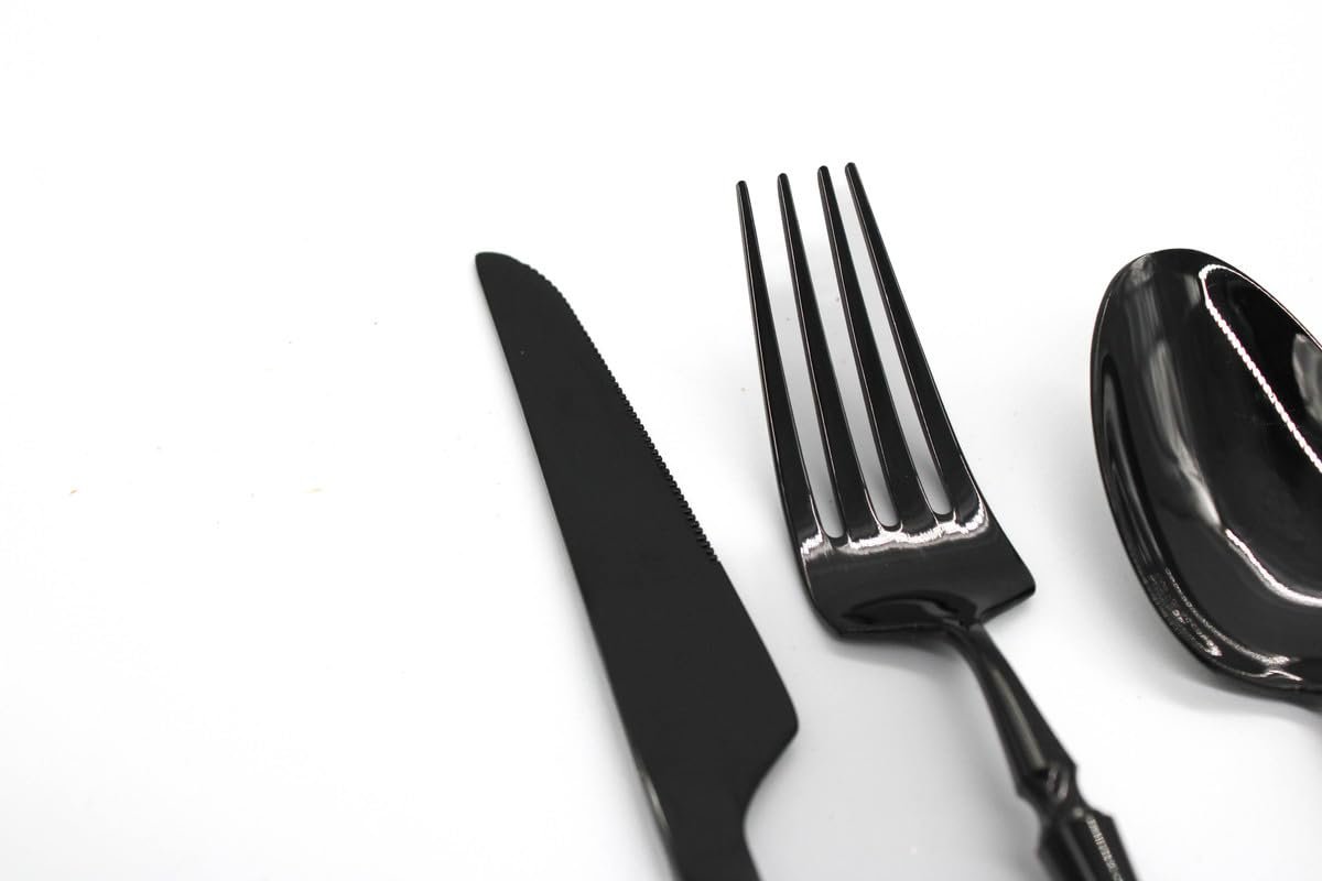 Mirror-Polished Stainless Steel Cutlery Set – 6 Pieces | Mado Gallery