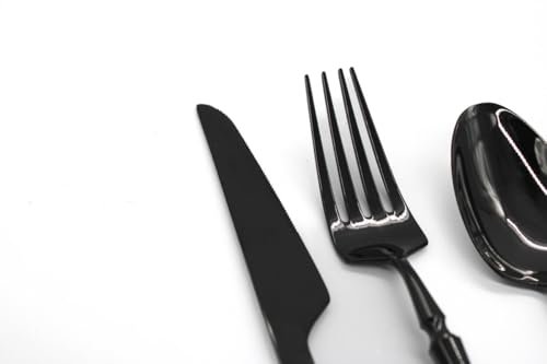 Mirror-Polished Stainless Steel Cutlery Set – 6 Pieces | Mado Gallery