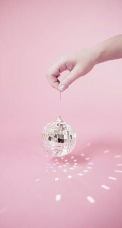 Mado Gallery Disco Ball, Mirror Ball, Ornament Ball 6 CM / 2.36 INCHES (1 Piece), Decoration for Hanging, Home Parties & DJ Dance Clubs Stage, Lighting & New Year celebrations