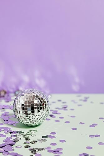 Mado Gallery Disco Ball, Mirror Ball, Ornament Ball 6 CM / 2.36 INCHES (1 Piece), Decoration for Hanging, Home Parties & DJ Dance Clubs Stage, Lighting & New Year celebrations