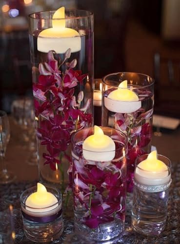 Water-Activated Floating LED Candles – Pack of 12 | Mado Gallery
